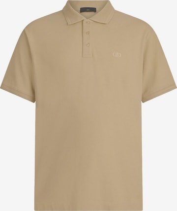 Liu Jo Shirt 'POLOBORDO' in Beige: voorkant