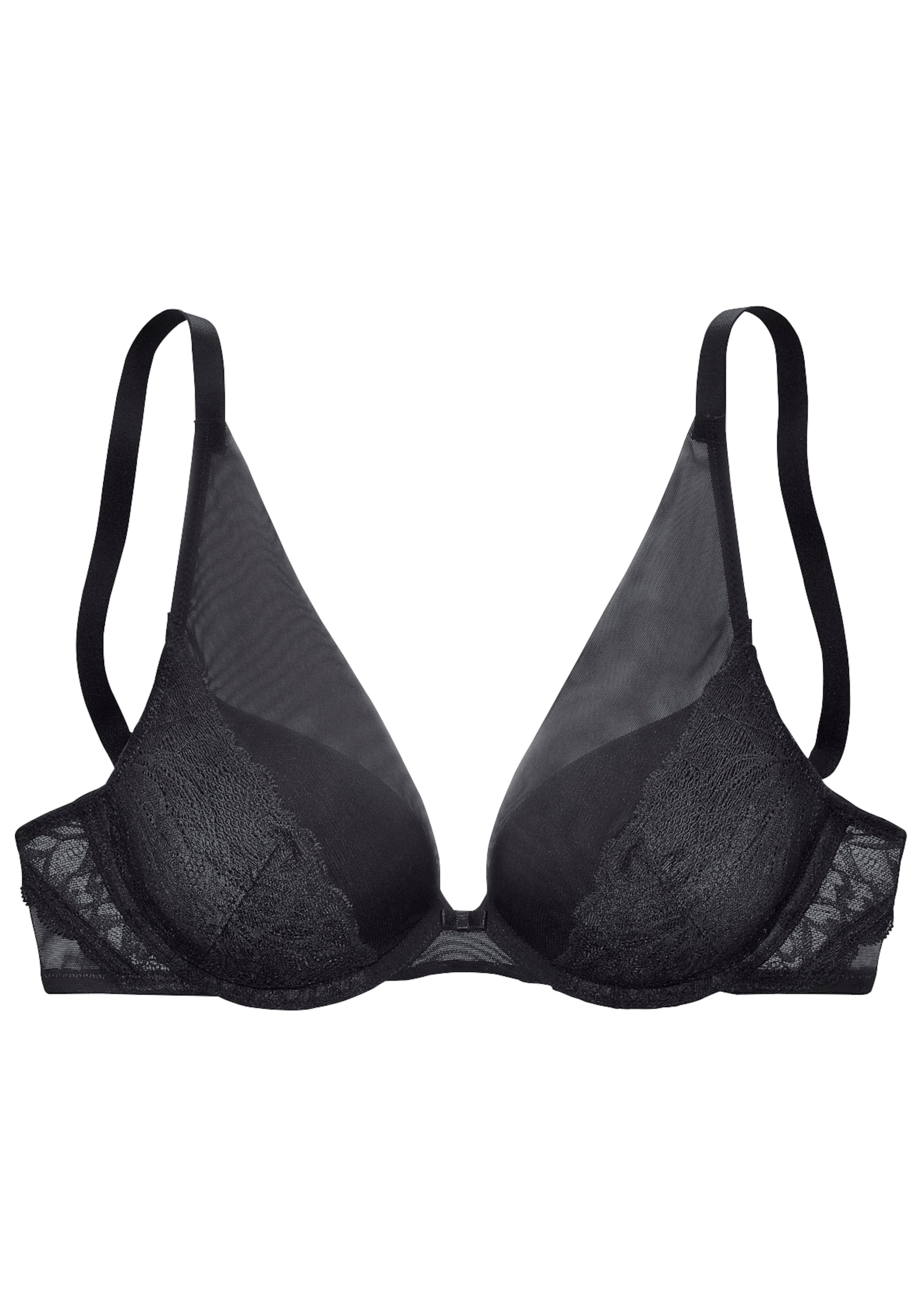 Push-up Soutien-gorge NUANCE en noir : devant