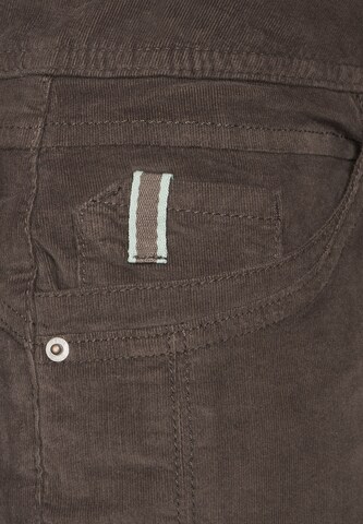 CECIL Slimfit Jeans in Braun