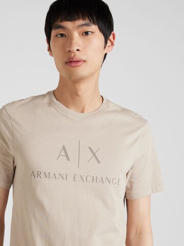 ARMANI EXCHANGE Shirt '8NZTCJ' in Beige