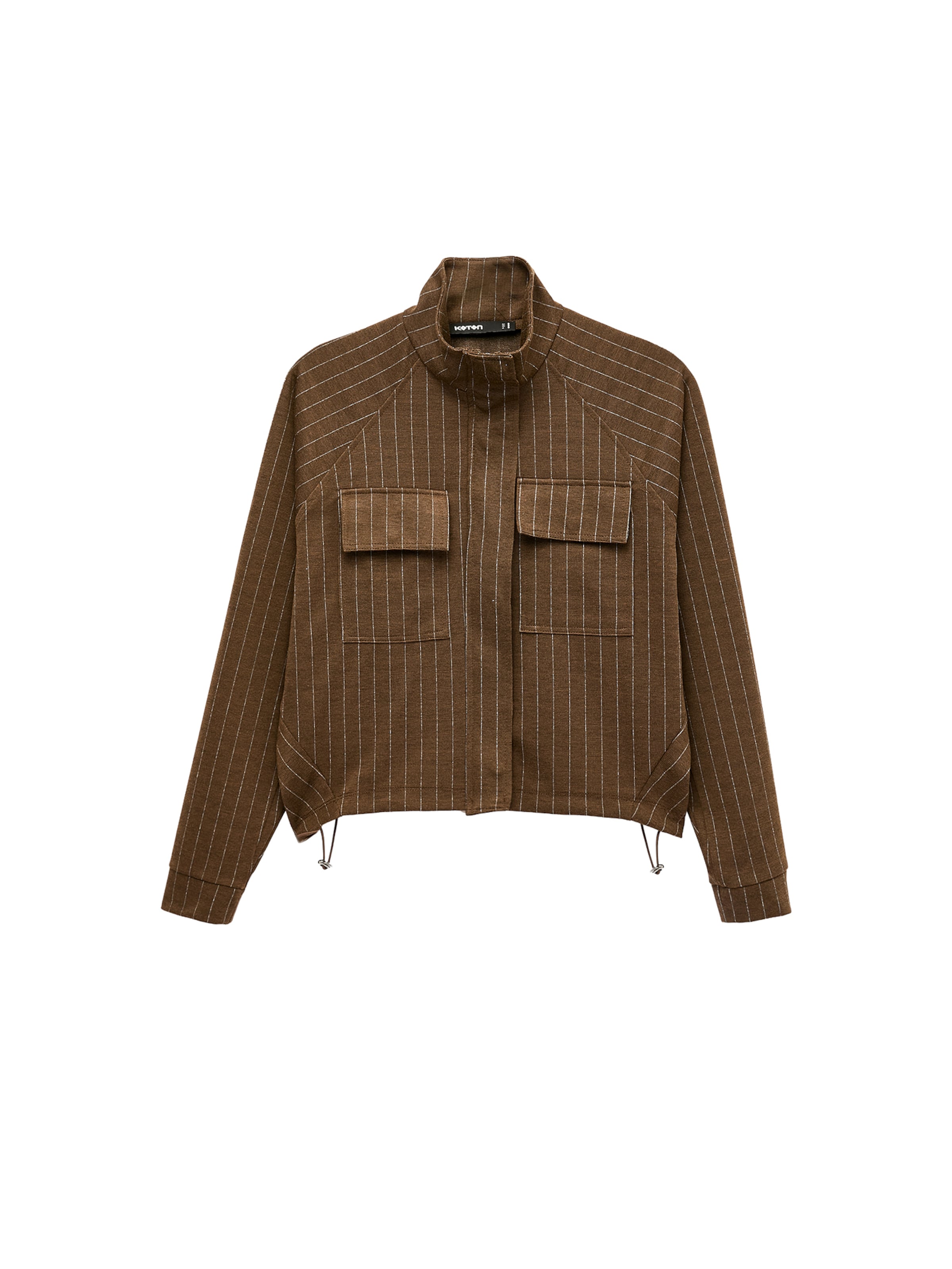 Koton Between-season jacket in Brown: front