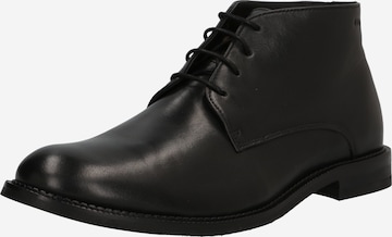 ROYAL REPUBLIQ Boots med snörning 'Alias' i svart: framsida