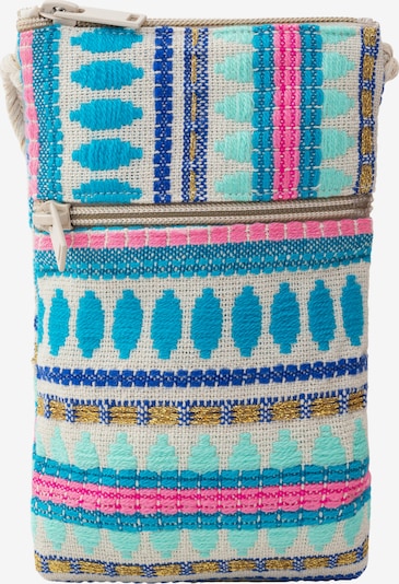 Rankinė su ilgu dirželiu iš IZIA, spalva – turkio spalva / mišrios spalvos, Prekių apžvalga