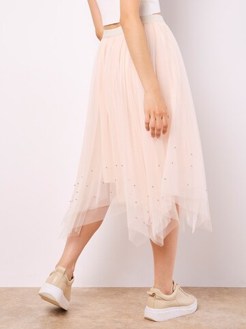 Jupe ' ' Apricot en gris