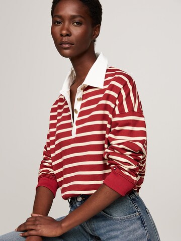 TOMMY HILFIGER Sweatshirt in Rood