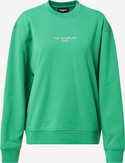 The Kooples Sudadera en verde / blanco, Vista del producto