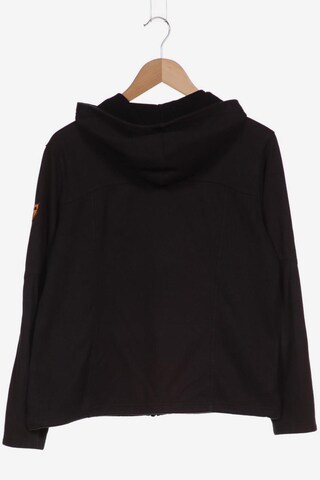 IGUANA Sweatshirt & Zip-Up Hoodie in XXL in Black