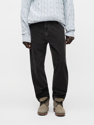 Carhartt WIP regular Τζιν 'Aaron' σε μαύρο: μπροστά