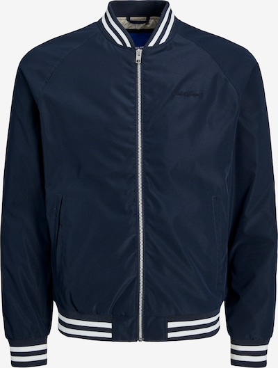 JACK & JONES Between-Season Jacket 'LUCCA' in Night blue / White, Item view