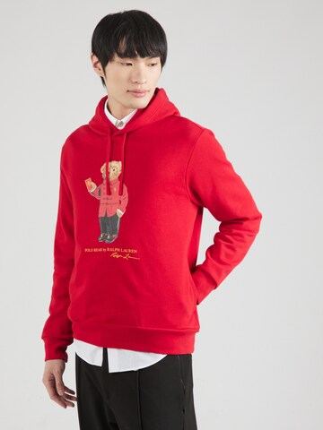 Polo Ralph Lauren Collegepaita värissä punainen: etupuoli
