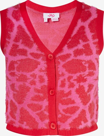 MYMO Knitted vest in Pink: front