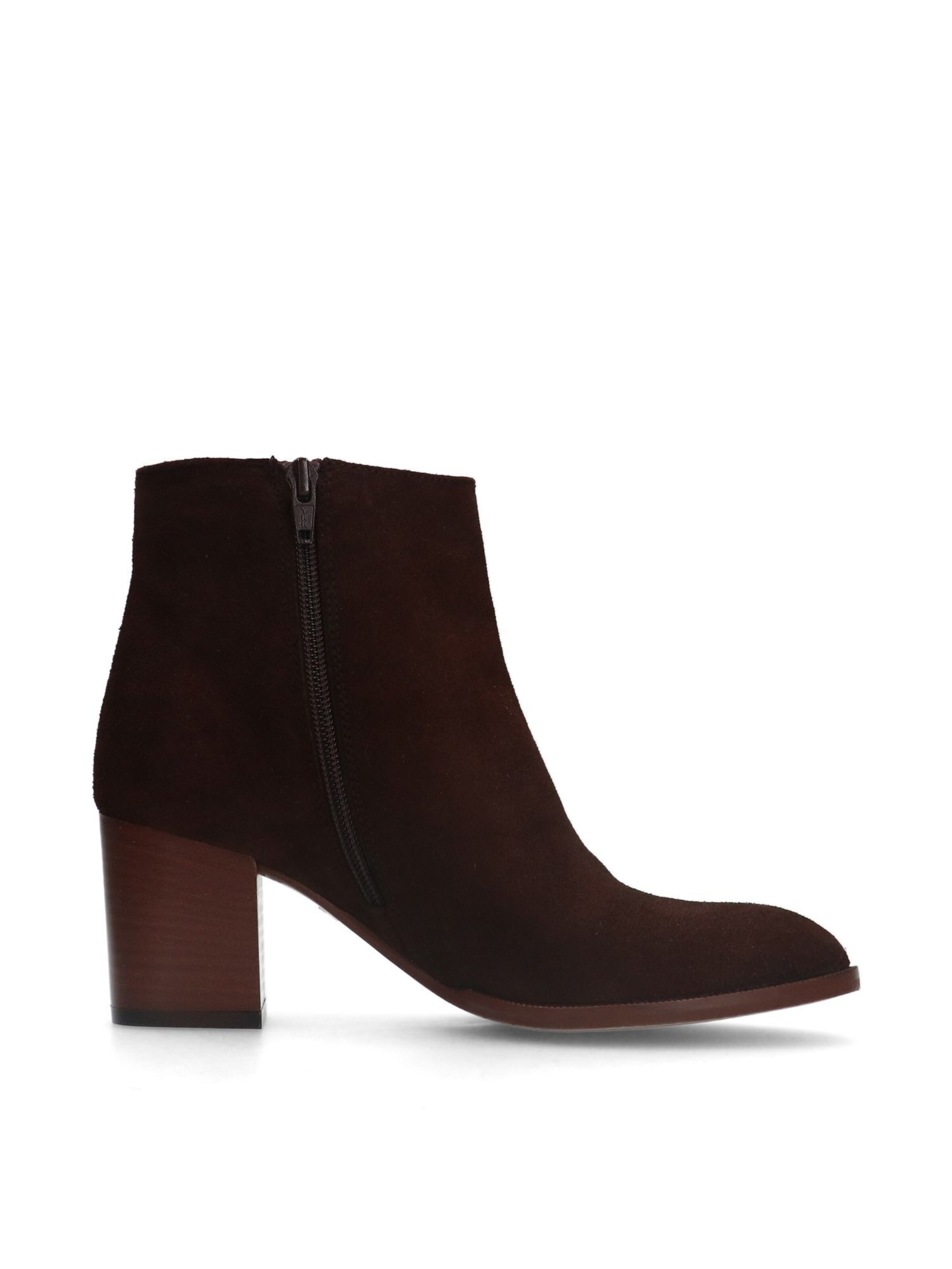 MANFIELD Booties in Brown