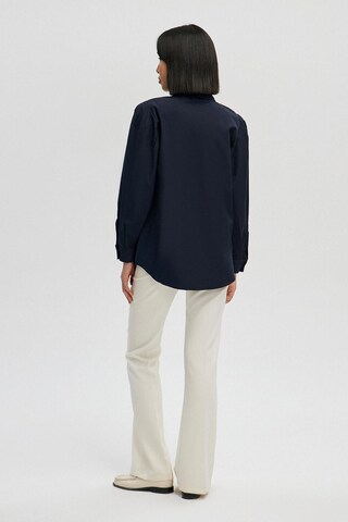Touche Prive Blouse in Blue