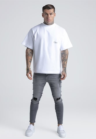 SikSilk - Skinny Vaquero en gris