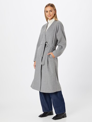 Sisley Between-Seasons Coat in Grey: front