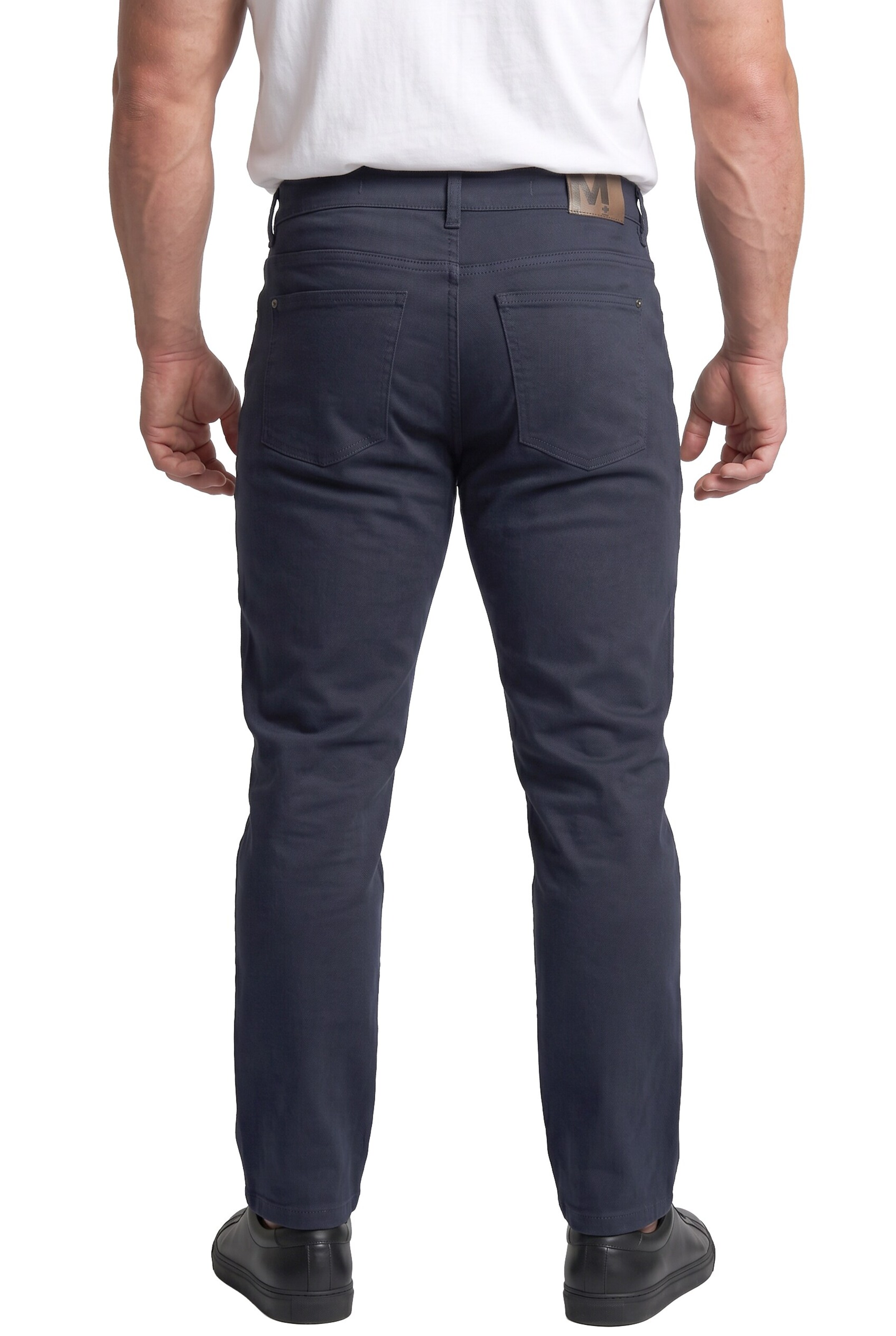 Men Plus Regular Jeans in Blau