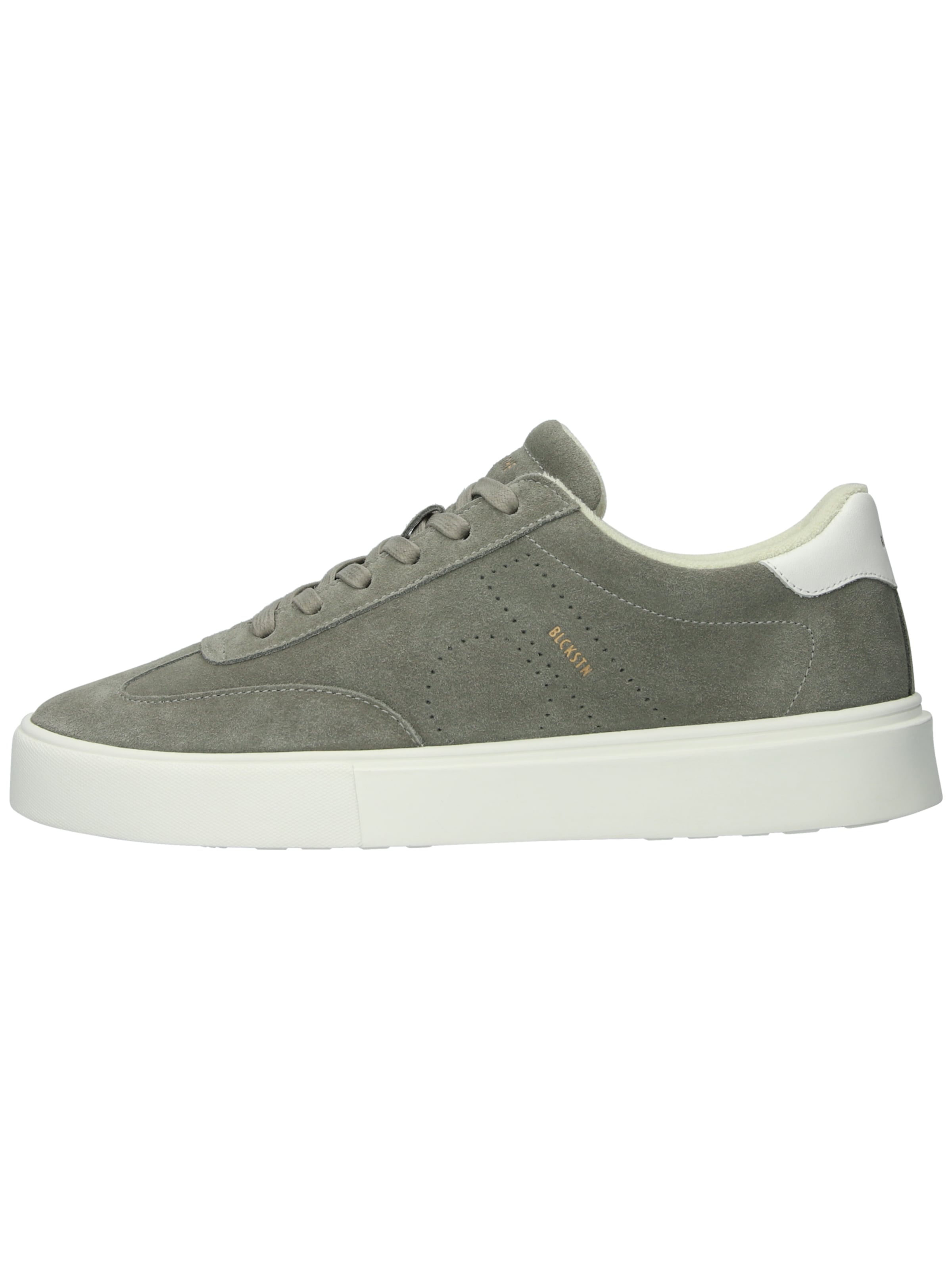 BLACKSTONE Låg sneaker 'Quartz Auden Perf' i khaki, Produktvy