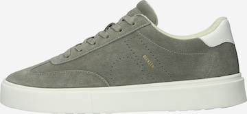 BLACKSTONE Låg sneaker 'Quartz Auden Perf' i grön: framsida