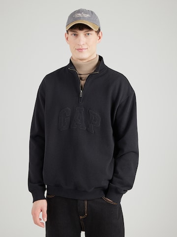 GAP - Sudadera en negro: frente