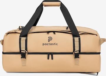 Borsa da viaggio di Pactastic in beige