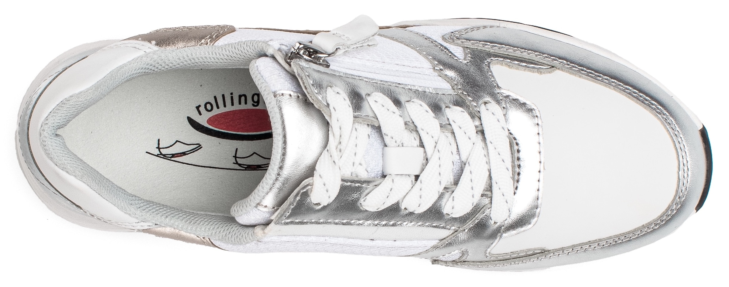 GABOR Sneaker in Silber