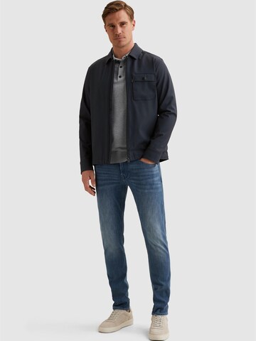 VANGUARD Shirt 'Overshirt with zipper closure and bi-stretch' in Blauw