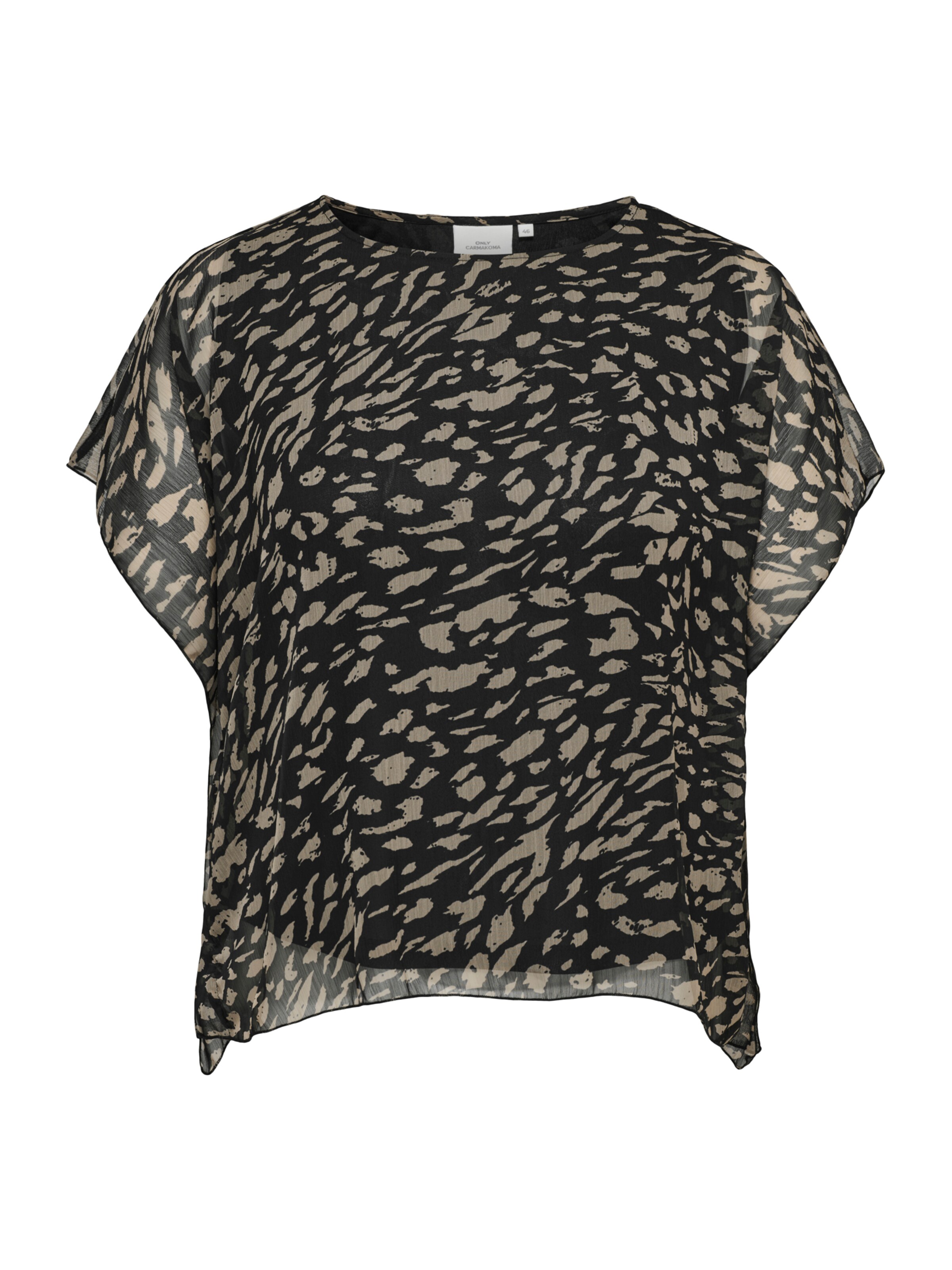 ONLY Carmakoma Blouse 'CARASTA' in Black: front