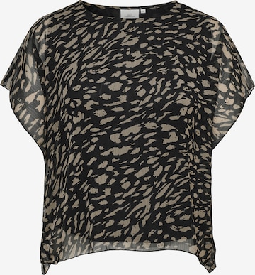 ONLY Carmakoma Blouse 'CARASTA' in Black: front