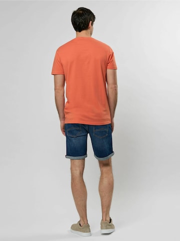MCS Regular fit Shirt 'Texas' in Oranje