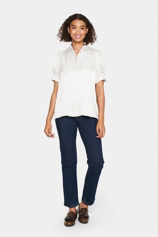 Chemisier 'VeeniSZ' SAINT TROPEZ en blanc