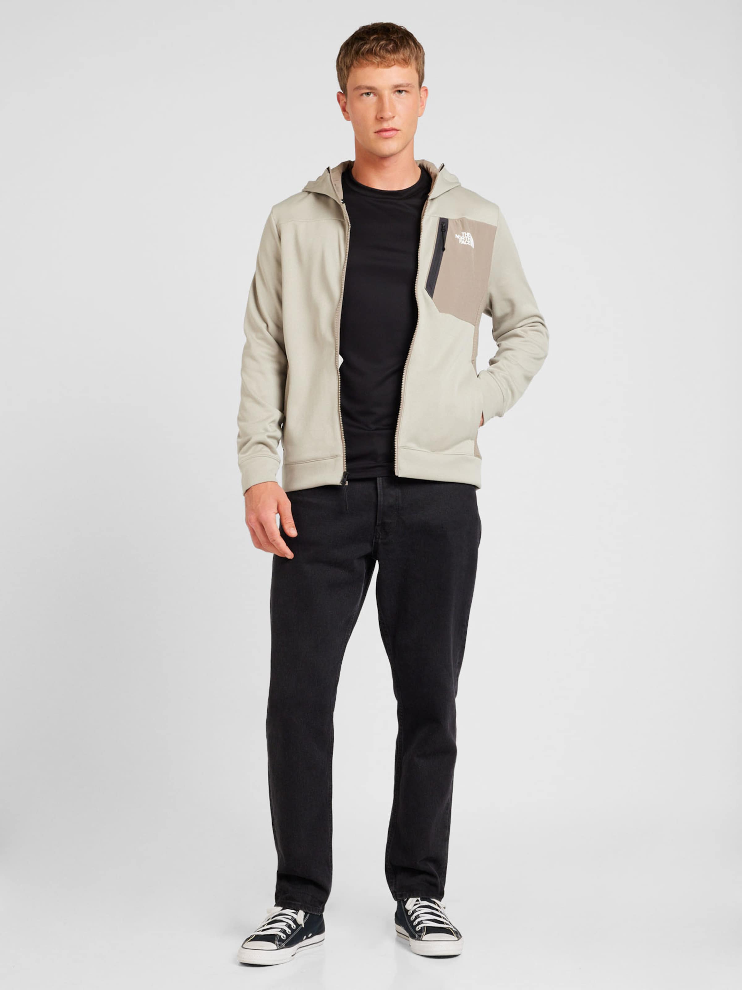Veste en polaire fonctionnelle THE NORTH FACE en Taupe Greige ABOUT YOU
