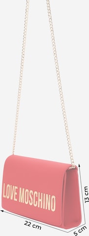 Borsa a tracolla di Love Moschino in rosso