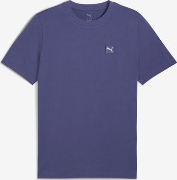 T-Shirt 'Essentials Elevated' PUMA en bleu : devant