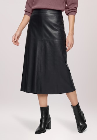 Jupe Betty Barclay en noir : devant