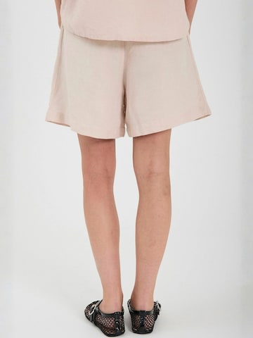 NORR - regular Pantalón ' Lineo ' en rosa