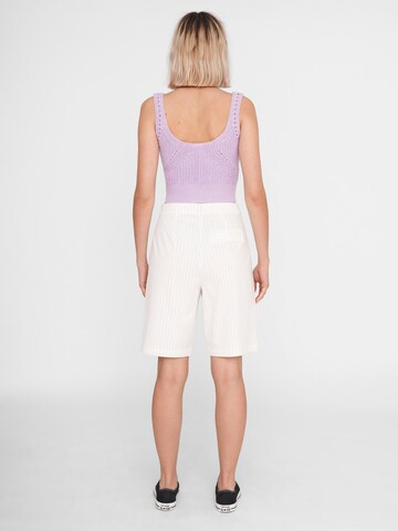 Tops en tricot 'Alonso' Noisy may en violet