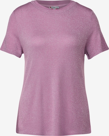 STREET ONE - Camisa em roxo: frente