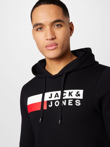 JACK & JONES Tréning póló - fekete