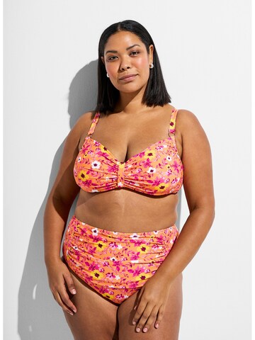 Swim by Zizzi Bikinibroek in Oranje