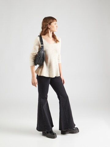 VERO MODA Trui 'DESMA' in Beige