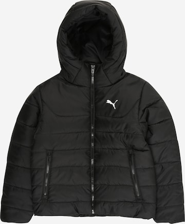 PUMA Talvitakki 'ESS' värissä musta: etupuoli