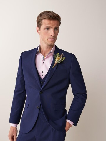 Next Regular Fit Sakko in Blau: Vorderseite