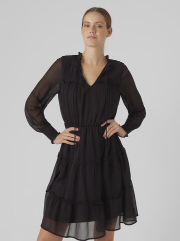 VERO MODA Jurk in Zwart: voorkant