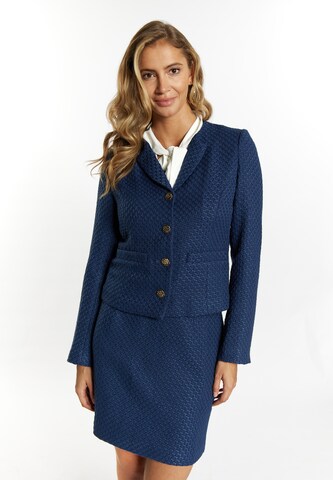 faina Blazer in Blue: front