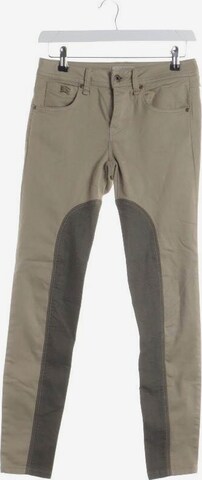 BURBERRY Pants in S in Brown: front
