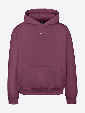 TATES Sweatshirt 'Original' in Lila: Vorderseite