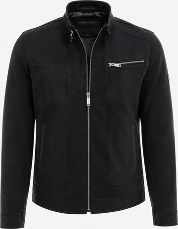 PIERRE CARDIN Freizeitjacke in Schwarz: Vorderseite