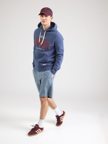 Superdry & Co Суичър 'ECLIPSE' в синьо