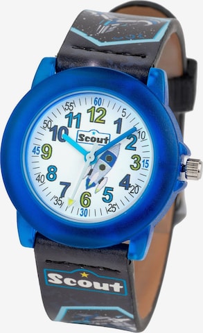 SCOUT Uhr in Blau: Vorderseite