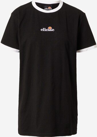 ELLESSE Shirt 'Serafina' in Zwart: voorkant